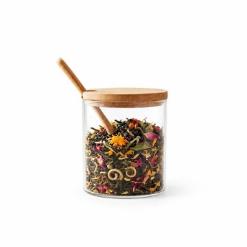Sugar Bowl with Bamboo Spoon and Lid (350ml)